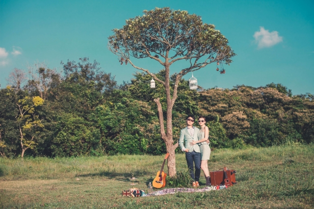  - 分享最美婚照：The Wedding Song in B# - chengayu - #, B, IPLUS, $10,001至$15,000, 全香港, Mount Davis, w/ 2 photo frames and 2 photo albums, Doll Wong is a dream come true :), , , 復古, 青山綠草