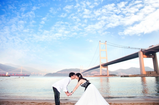  - LOVE - Pre-Wedding@HK - BearKwok - Maggie, Eric, 蒙娜麗莎, , others, 馬灣, , , , , 自然, 海邊/湖泊