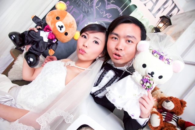  - LOVE - Pre-Wedding@HK - BearKwok - Maggie, Eric, 蒙娜麗莎, , , , , , , , 卡通, 影樓/影城/攝影基地