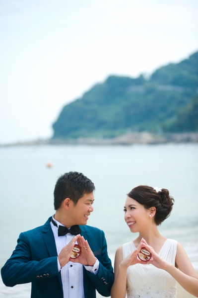  - Pre Wedding - Shinna - Shinna, Man Hon, 3V 視覺新派婚紗館, $5001至$10,000, 全香港, , , 不老土, 包埋, 但好普通, 記得要揀新款,,有D俾人著到又黃又灰..., 自然, 海邊/湖泊