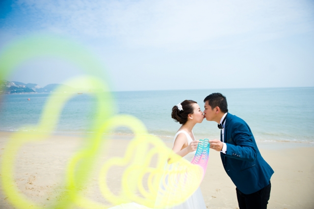  - Pre Wedding - Shinna - Shinna, Man Hon, 3V 視覺新派婚紗館, $5001至$10,000, 全香港, , , 不老土, 包埋, 但好普通, 記得要揀新款,,有D俾人著到又黃又灰..., 自然, 海邊/湖泊