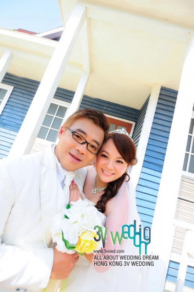  - 分享最美婚照 - brenda_mok_ - Brenda Mok, Dicky Kwan, 3V 視覺新派婚紗館, $5001至$10,000, 全香港, , RMB5899, 好好，不會太濃，很自然。, 一般，如有多些選擇就更好。, 很好。很多選擇，他們還會比意見給客人。會, 自然, 影樓/影城/攝影基地