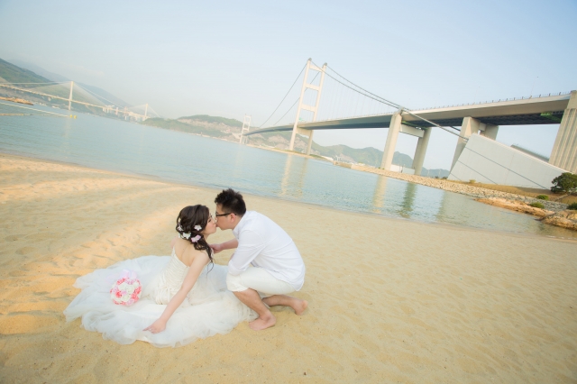  - SaSa & Sky LOVE - saSky - , , , , 青馬大橋, , , , , , 自然, 海邊/湖泊