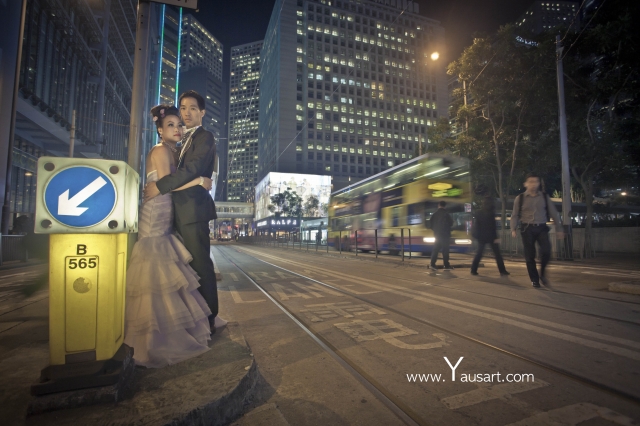  - pre wedding two - yausart.admin - , , Yau's & Art Wedding Gallery, $10,001至$15,000, 中環, , , , , , 復古, 夜景